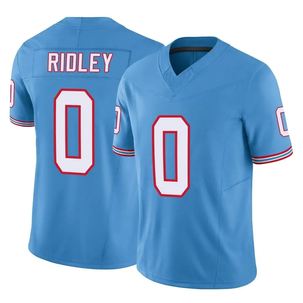 T.Titans #0 Calvin Ridley Player Light Blue Limited Vapor F.U.S.E. Home Game Ldoa Stitched Jerseys