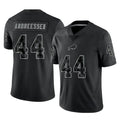 B.Bills #44 Joe Andreessen Player Black RFLCTV Limited Ldoa Stitched Jerseys