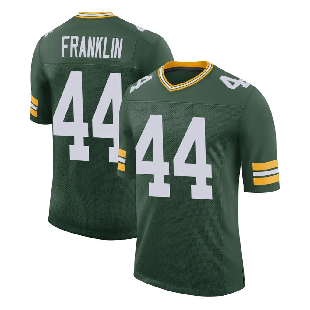 GB.Packers #44 Zaire Franklin Player Green Limited Classic Home Game Ldoa Stitched Jerseys