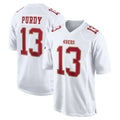 SF.49ers #13 Brock Purdy Player White Fashion Home Game Ldoa Stitched Jerseys