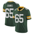 GB.Packers #65 Aaron Banks Player Green Vapor Untouchable Limited Home Game Ldoa Stitched Jerseys