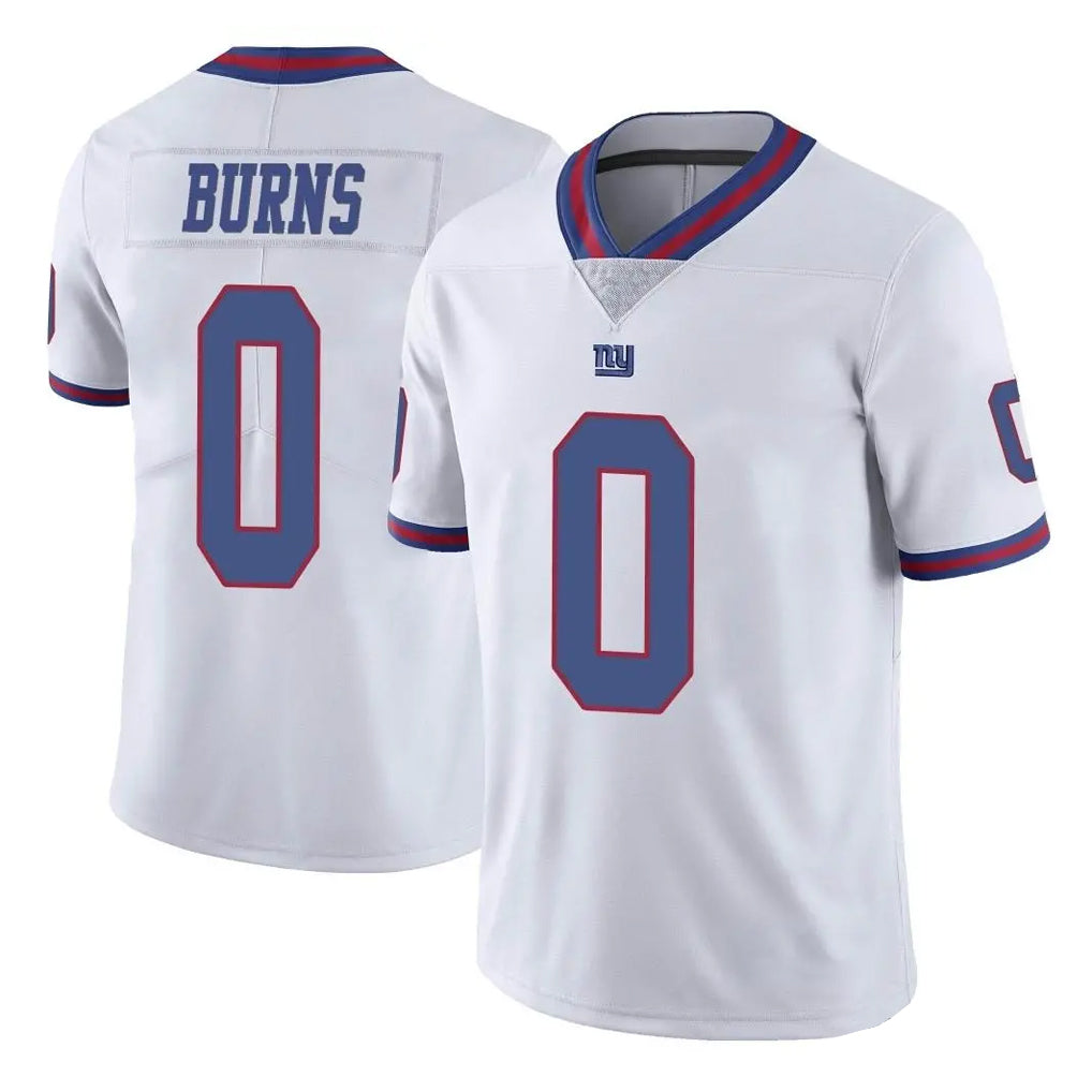 NY.Giants #0 Brian Burns Player White Color Rush Home Game Ldoa Stitched Jerseys