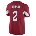 A.Cardinals #2 Will Johnson Player Cardinal Vapor Limited Home Game  Ldoa Stitched Jerseys