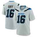 D.Lions #16 Jared Goff Player Silver 2026 Rivalries Collection Home Game Ldoa Stitched Jerseys