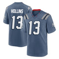 NE.Patriots #13 Mack Hollins Player Blue Rivalries Collection Home Game Ldoa Stitched Jerseys