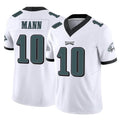 P.Eagles #10 Braden Mann Player White Limited Vapor F.U.S.E. Home Game Ldoa Stitched Jerseys