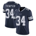 D.Cowboys #34 Jalen Thompson Player Navy Vapor Untouchable Limited Home Game Ldoa Stitched Jerseys