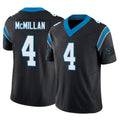 C.Panthers #4 Tetairoa McMillan Player Black Vapor F.U.S.E. Limited Home Game Ldoa Stitched Jerseys