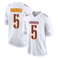 W.Commanders #5 Jayden Daniels Player White Tundra Fashion Home Game Ldoa Stitched Jerseys