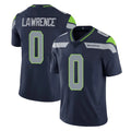 S.Seahawks #0 DeMarcus Lawrence Player Navy Limited Vapor Untouchable Home Game Ldoa Stitched Jerseys