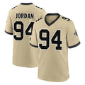 NO.Saints #94 Cameron Jordan Player Gold Home Game Ldoa Stitched Jerseys