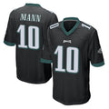 P.Eagles #10 Braden Mann Player Black Home Game Ldoa Stitched Jerseys