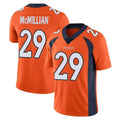 D.Broncos #29 Ja'Quan McMillian Player Orange Color Vapor Untouchable Limited Game Ldoa Stitched Jerseys