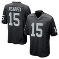 LV.Raiders #15 Fernando Mendoza Player Black Home Game Ldoa Stitched Jerseys