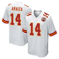 KC.Chiefs #14 Matt Araiza Player White Home Game Ldoa Stitched Jerseys