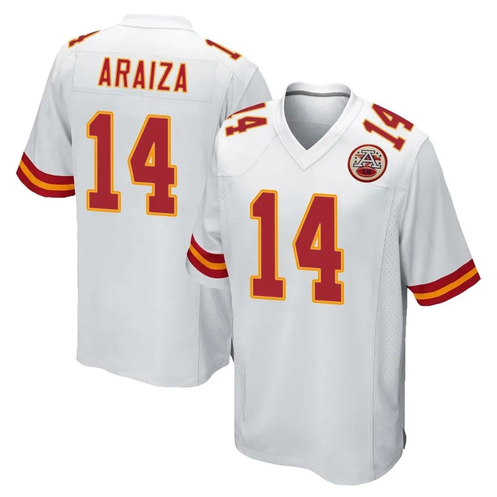 KC.Chiefs #14 Matt Araiza Player White Home Game Ldoa Stitched Jerseys