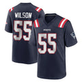 NE.Patriots #55 Jared Wilson Player Navy Home Game Ldoa Stitched Jerseys