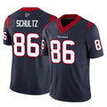 H.Texans #86 Dalton Schultz Player Navy Limited Vapor F.U.S.E. Home Game Ldoa Stitched Jerseys