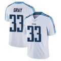 T.Titans #33 Cedric Gray Player White Limited Vapor Untouchable Home Game Ldoa Stitched Jerseys
