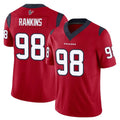H.Texans #98 Sheldon Rankins Player Red Limited Vapor F.U.S.E. Home Game Ldoa Stitched Jerseys