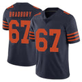 C.Bears #67 Garrett Bradbury Player Navy Blue Alternate Vapor Untouchable Limited Ldoa Stitched Jerseys