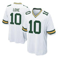 GB.Packers #10 Jordan Love Player White Home Game Ldoa Stitched Jerseys