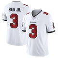 TB.Buccaneers #3 Rueben Bain Jr. Player White Limited Vapor Untouchable Home Game Ldoa Stitched Jerseys