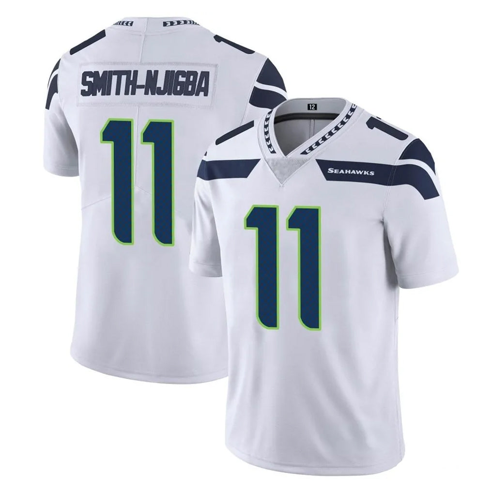 S.Seahawks #11 Jaxon Smith-Njigba Player White Limited Vapor Untouchable Home Game Ldoa Stitched Jerseys