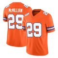 D.Broncos #29 Ja'Quan McMillian Player Orange Limited Alternate Vapor F.U.S.E. Throwback Game Ldoa Stitched Jerseys