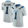 D.Lions #1 Jameson Williams Player Silver Limited 2026 Rivalries Collection Home Game Ldoa Stitched Jerseys