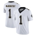 NO.Saints #1 Kool-Aid McKinstry Player White Limited Vapor Untouchable Home Game Ldoa Stitched Jerseys