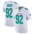 M.Dolphins #92 Zach Sieler Player White Limited Vapor Untouchable Home Game Ldoa Stitched Jerseys