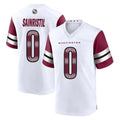 W.Commanders #0 Mike Sainristil Player White Game Home Ldoa Stitched Jerseys