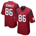 H.Texans #86 Dalton Schultz Player Red Home Game Ldoa Stitched Jerseys