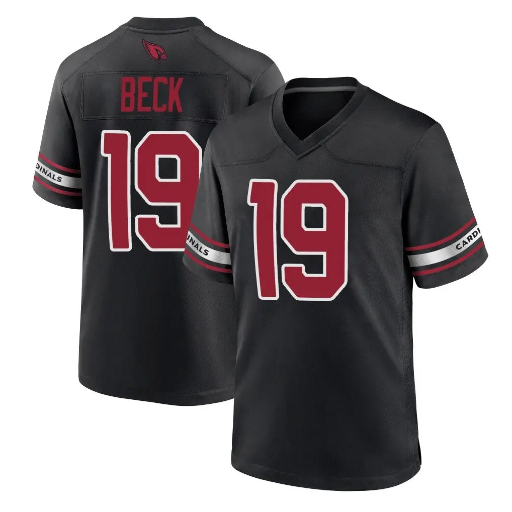A.Cardinals #19 Carson Beck Player Black Alternate Game Ldoa Stitched Jerseys