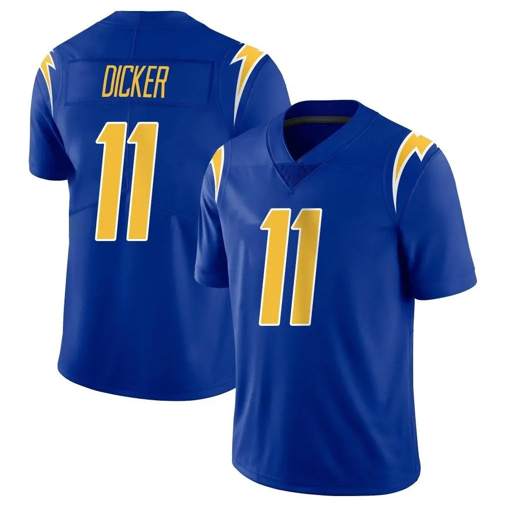 LA.Chargers #11 Cameron Dicker Player Royal Limited Vapor Home Game Ldoa Stitched Jerseys