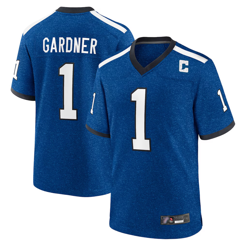 IN.Colts #1 Sauce Gardner Player Royal Alternate Indiana Nights Home Game Ldoa Stitched Jerseys