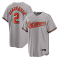 B.Orioles #2 Gunnar Henderson Player Gray Home Game Ldoa Stitched Jerseys