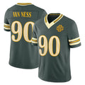 GB.Packers #90 Lukas Van Ness Player Green Limited 2026 Rivalries Collection Home Game Edoa Stitched Jerseys