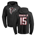 A.Falcons #15 Brian Robinson Player Black LOGO Pullover Hoodies Home Game Ldoa Stitched Jerseys