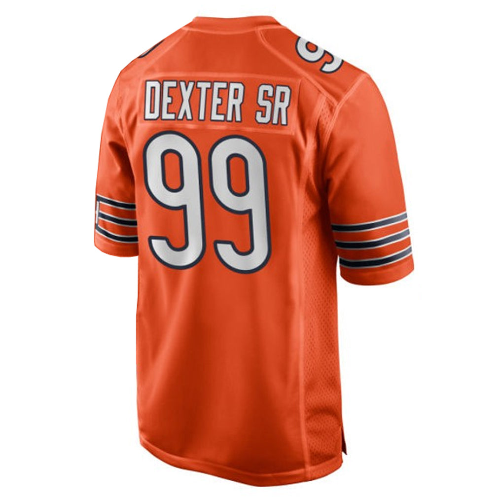 C.Bears #99 Gervon Dexter Sr. Player Orange Home Game Ldoa Stitched Jerseys