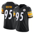 P.Steelers #95 Keeanu Benton Player Black Limited Vapor F.U.S.E. Home Game Ldoa Stitched Jerseys