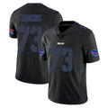 B.Bills #73 Dion Dawkins Player Black Impact Limited Ldoa Stitched Jerseys