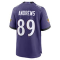 B.Ravens #89 Mark Andrews Player Purple Home Game Ldoa Stitched Jerseys
