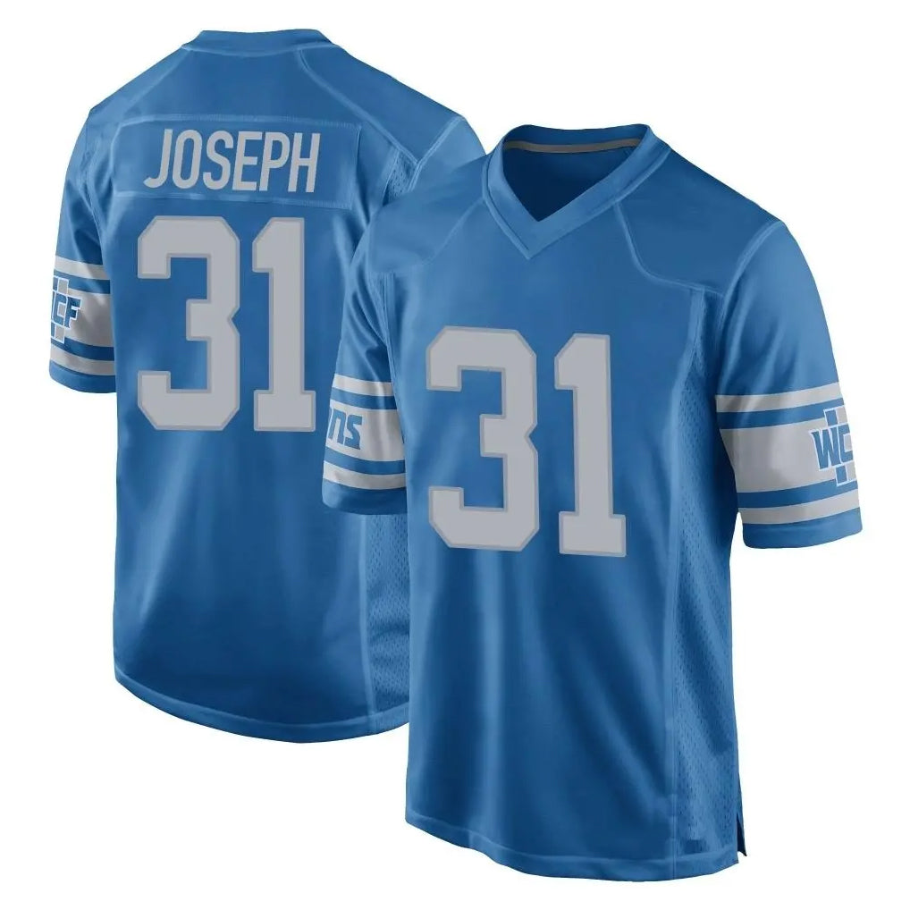 D.Lions #31 Kerby Joseph Player Blue Vapor Untouchable Throwback Game Ldoa Stitched Jerseys