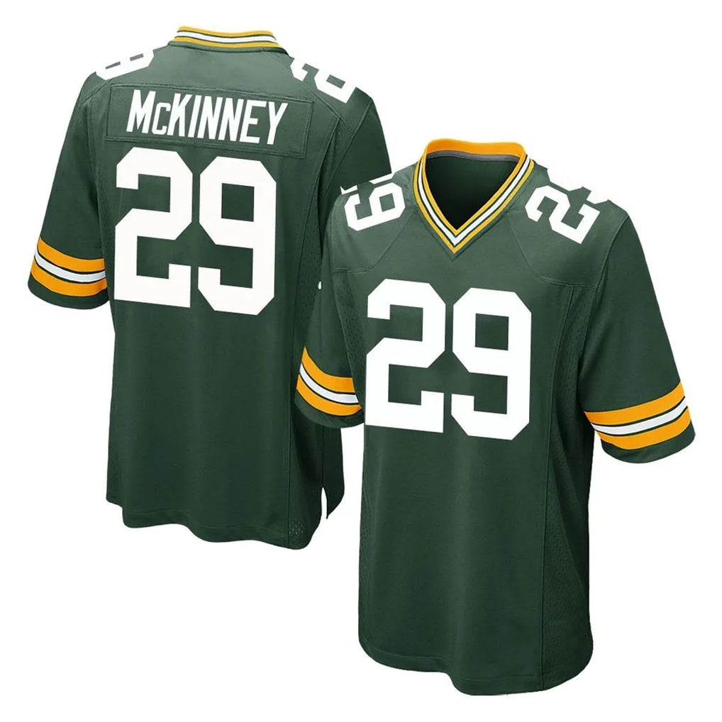GB.Packers #29 Xavier McKinney Player Green Home Game Ldoa Stitched Jerseys