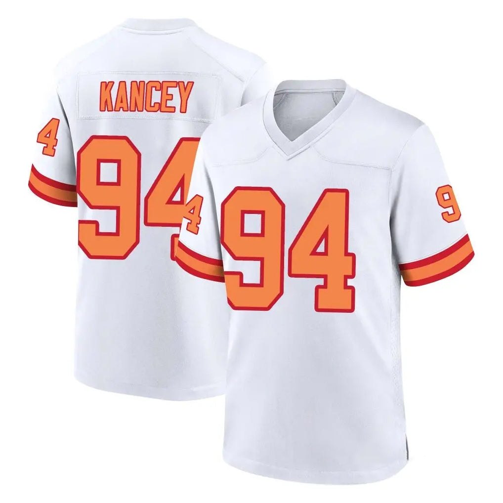 TB.Buccaneers #94 Calijah Kancey Player White '76 Home Game Ldoa Stitched Jerseys