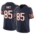 C.Bears #85 Cole Kmet Player Navy Vapor F.U.S.E. Limited Home Game Ldoa Stitched Jerseys