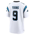 C.Panthers #9 Bryce Young Player White Home Game Ldoa Stitched Jerseys