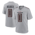 A.Falcons #0 Divine Deablo Player Gray Fashion Home Game Ldoa Stitched Jerseys